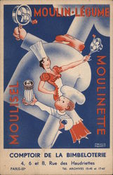 Comptoir de la Bimbeloterie - Moulisel, Moulin-Legume, Moulinette Postcard