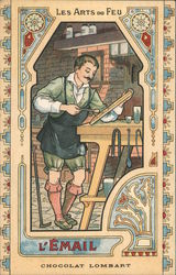 Chocolat Lombart - Les Arts du Feu - L'email Postcard
