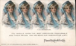 Flood & Conklin Co. Varnishes Postcard