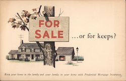 For sale...or for keeps? - Prudential Mortgage Insurance Postcard