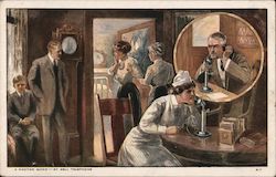 A Doctor Quick - By Bell Telephone Postcard