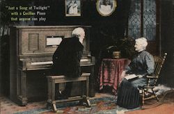 Cecilian Piano Postcard