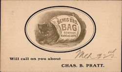 Bemis Bro. Bag Company Postcard