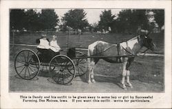 Dandy and His Outfit Postcard