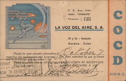 La Voz del Aire, S.A. Postcard