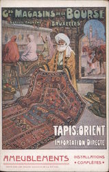 Grands Magasins de la Bourse Postcard