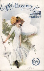 Eiffel Hosiery for men, women, and children - Leo Freidenrich Co. Postcard