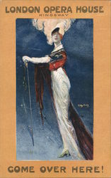 London Opera House Kingsway Postcard