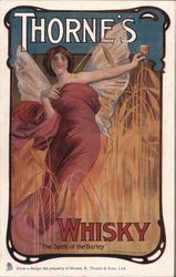 Thorne's Whisky Advertising Postcard Postcard Postcard