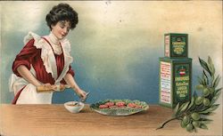 C Maspero's Extra Fine Lucca Olive Oil Postcard