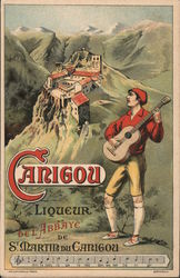 Caigou Liqueur Postcard