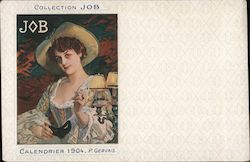 Collection JOB, Calendrier 1904 - P. Gervais Postcard