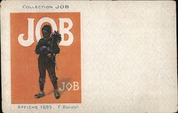 Collection JOB Cigarette Papers, Chimney Sweep Affiche 1895 Postcard