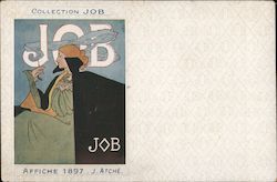 Collection Job, Affiche 1897. J. Atche. Postcard