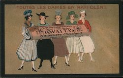 Kwatta's Manoeuvre Chocolaad Breda, Netherlands Advertising Postcard Postcard Postcard