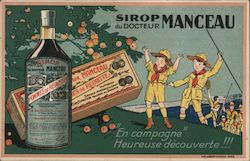 Sirop Du Docteur Manceau Postcard