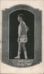 With Love Baby Peggy. P.S. - Have you seen the new "Baby Peggy Sweater" I'm wearing one and am in love with it. Postcard