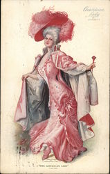 American Lady Corsets Postcard