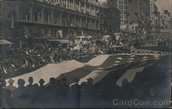 Portola Festival, Giant Flag San Francisco California