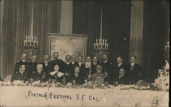 Dignitaries at Dinner, Portola Festival San Francisco California