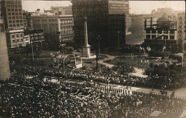 Parade During Portola Festival, October 27, 1909 San Francisco California