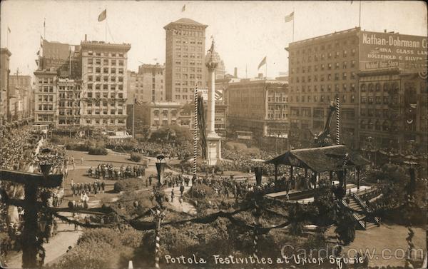 Portola Festivities at Union Square San Francisco California