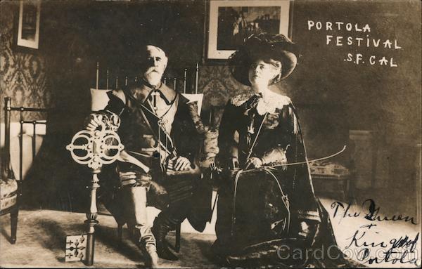 The Queen and King of Portola, Portola Festival San Francisco California