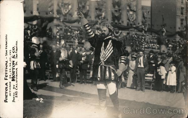 Portola Festival - October 22, 23, 24, 25 1913 San Francisco California