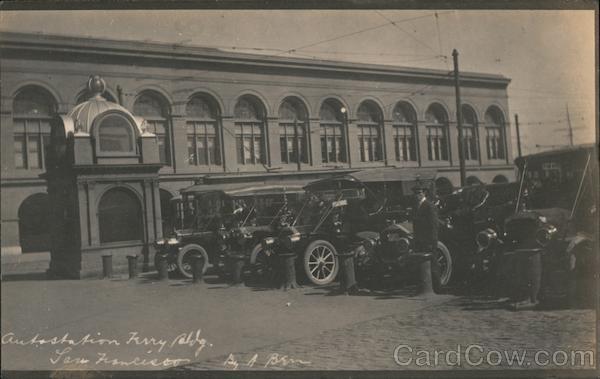 Autostation Ferry Bldg. San Francisco California A BREN