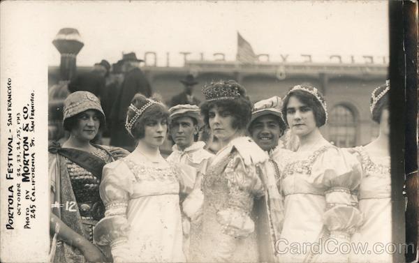 Portola Festival Queen October 22, 23, 24, 25 1913 San Francisco California