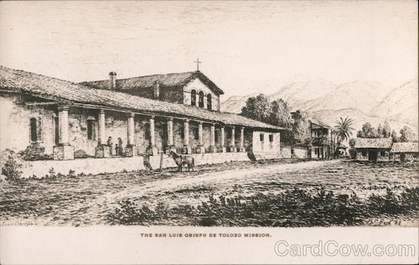 San Luis Obispo de Tolozo Mission California H.C. Ford