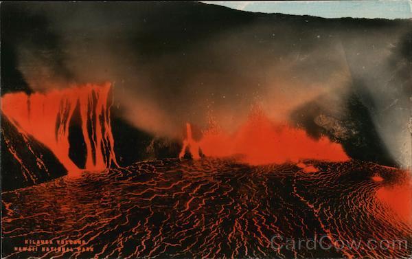 Kilawea Volcano Hawaii National Park