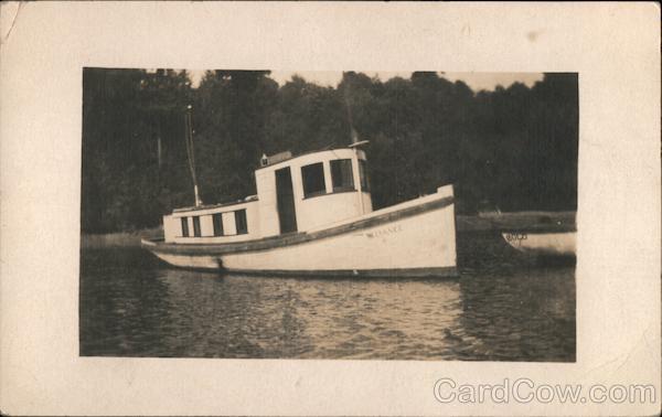 A Small Boat on the Water Boats, Ships