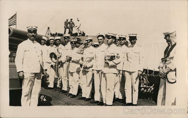 Naval ceremony on ship's deck Navy