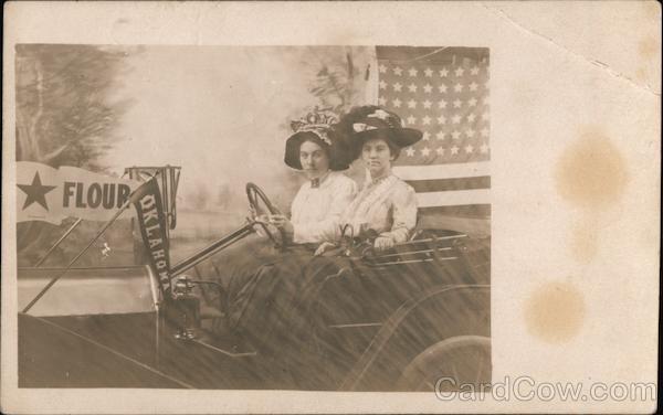 Studio: Two Women in Car Oklahoma