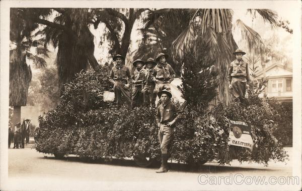 Boy Scout Parade Float Arcadia California