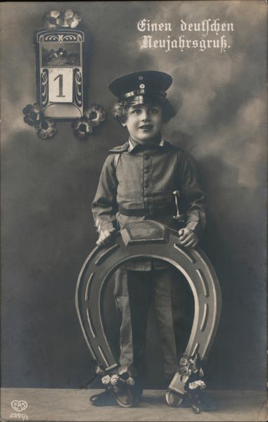 Einen deutschen neujahrsgruß Germany