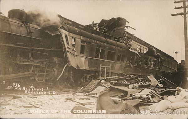 Wreck of the Columbian Odessa Minnesota NA Brothers