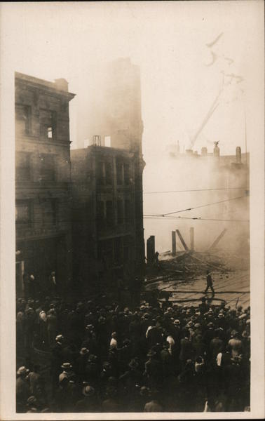 Ruins of the Times Building - 1910 Bombing Los Angeles California