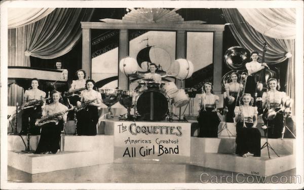 The Coquettes America's Greatest All Girl Band Orcajo Photo Art