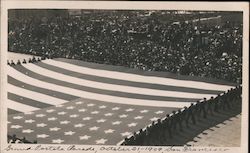 Grand Portola Parade - October 21, 1909 Postcard