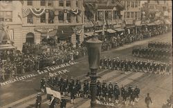 Portola Festival ParadeOct. 19, 1909 Postcard