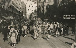 The Portola Parade Postcard