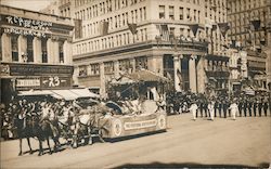 Parade - Portola Festival Market Street at Mason Postcard