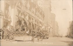 Portola Parade - Oct. 24, 1913 Postcard