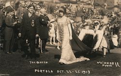 The Queen of the Portola Festival, October 22-25, 1913 San Francisco, CA Weidner Postcard Postcard Postcard