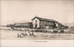 The San Miguel Mission Postcard