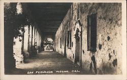San Fernando Mission Postcard