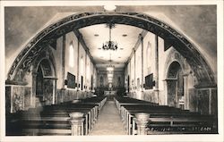 Old Mission Santa Barbara Postcard