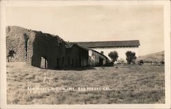 San Miguel Mission - 1797 Postcard